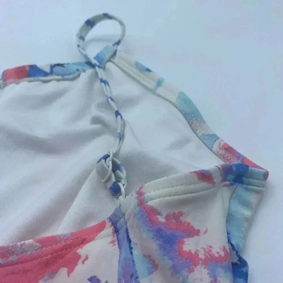 Vince Camuto red,white and blue one piece swimsuit size 10 - Picture 10 of 11
